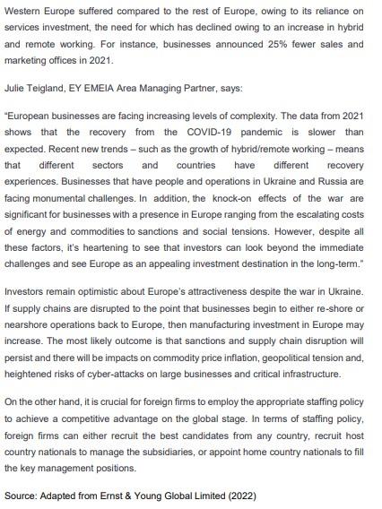 Managing International Business Read the