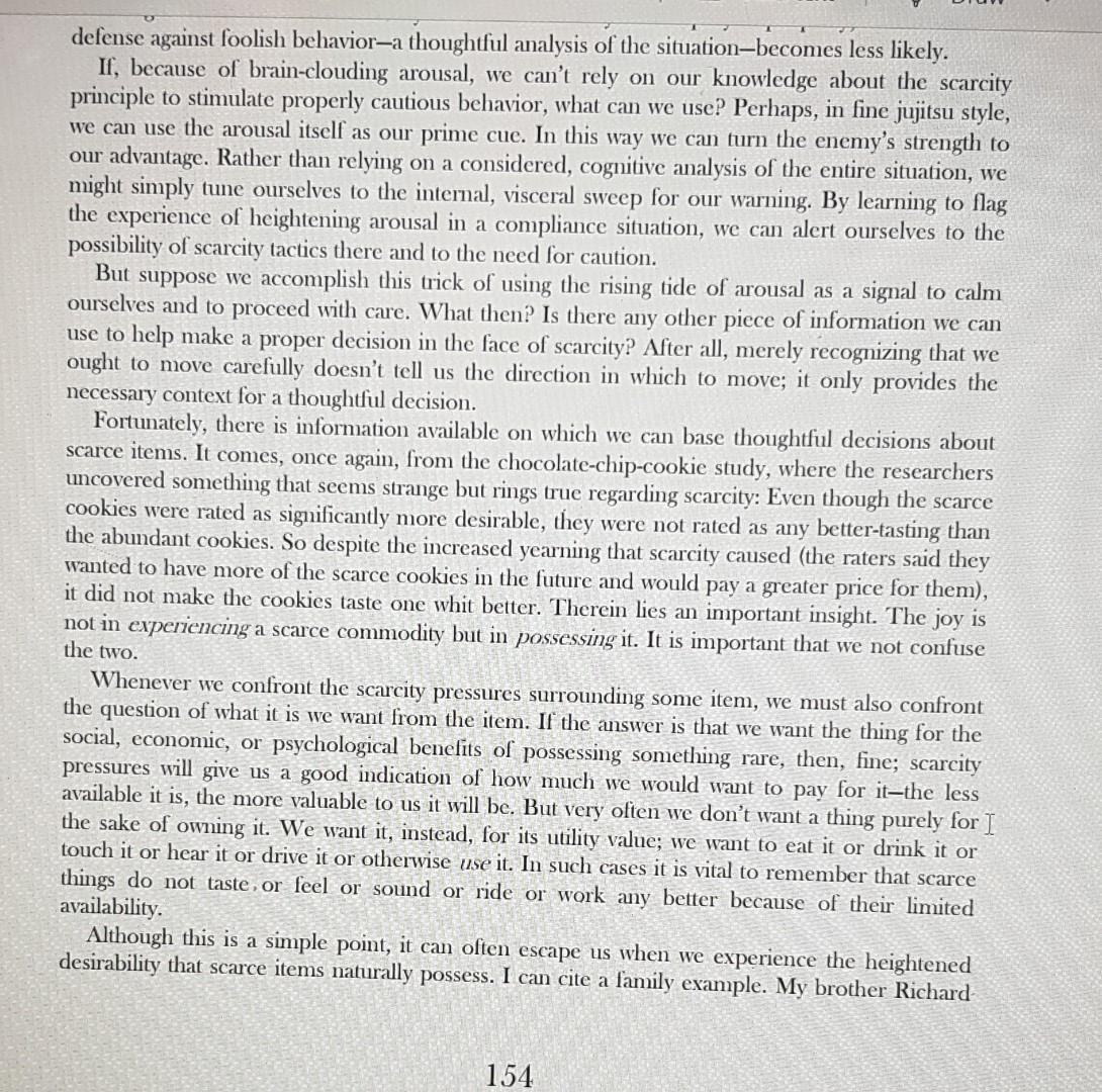 Marketing summary How to say no in this reading.
