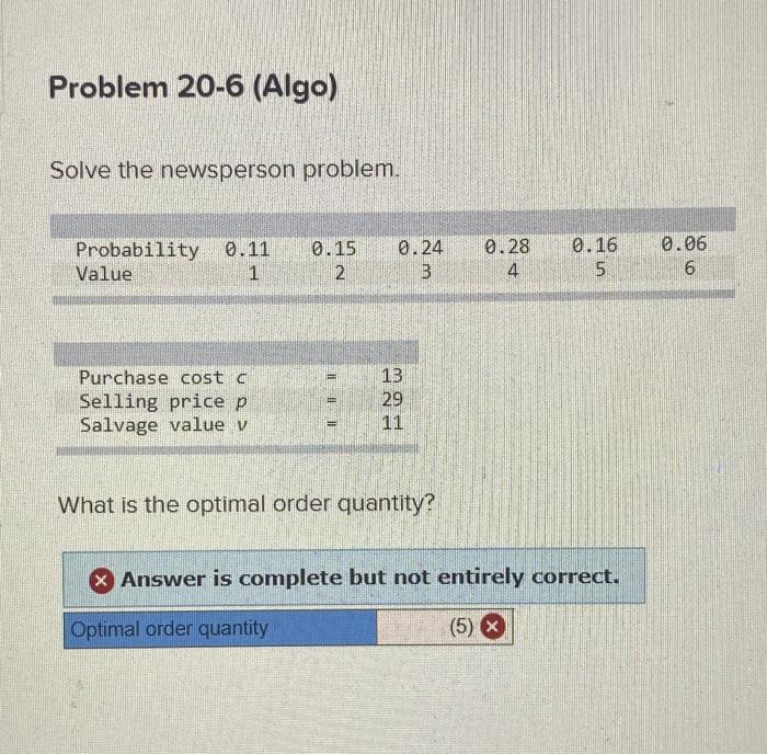 Problem 20-6 (Algo) Solve the newsperson problem.