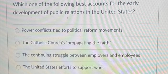 Which one of the following best accounts for the