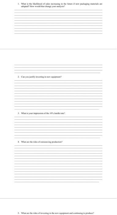 garland chocolate case study 1. What is the