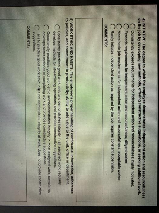 Task:- using the written warning document, write