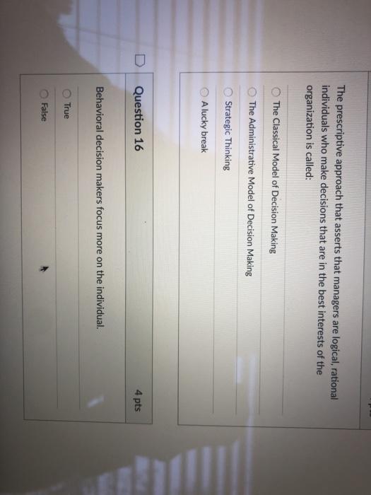 1. Goals that are addressed to front line