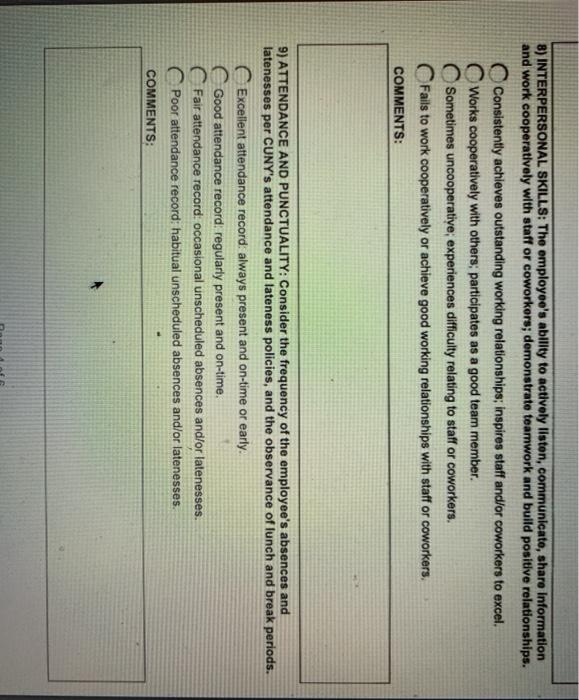Task:- using the written warning document, write
