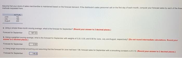 need help solving for my operational management