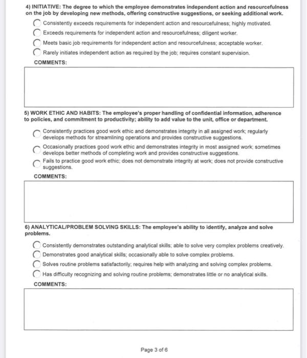 Task:- using the written warning document, write
