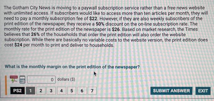 The Gotham City News is moving to a paywall