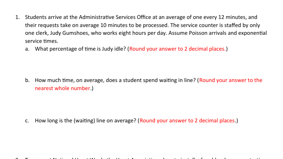 1. Students arrive at the Administrative Services