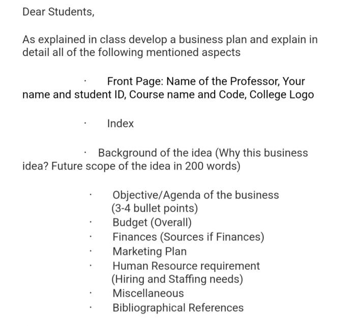 i want proper assignment with explanation of all