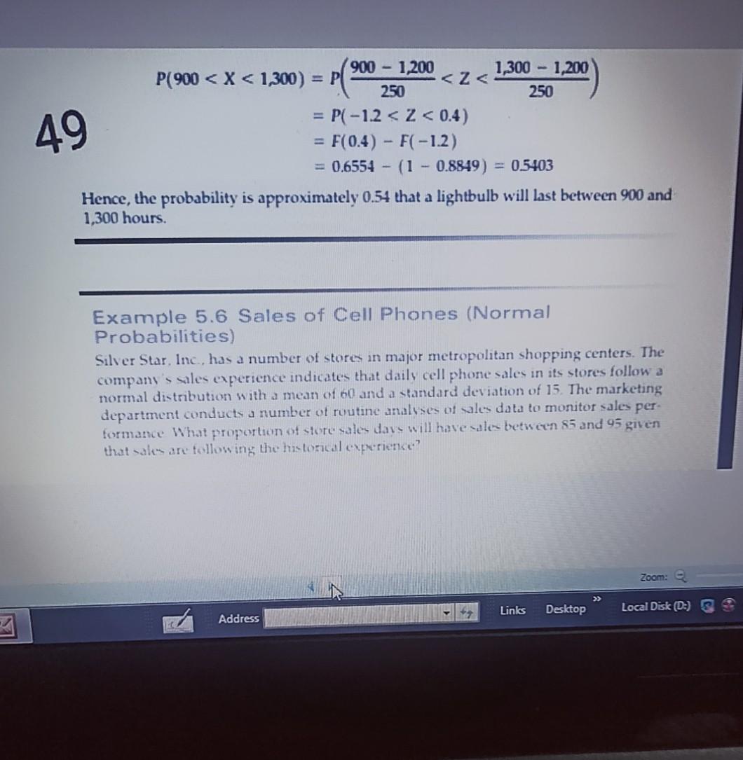 gu 49 900 - 1,200 1,300 - 1,200 P(900 < X <