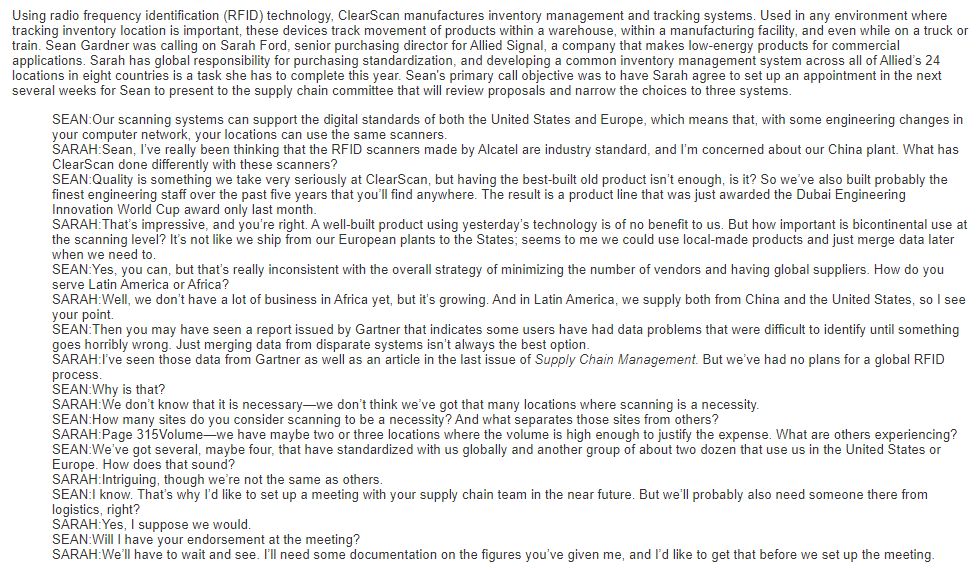 Using radio frequency identification (RFID)