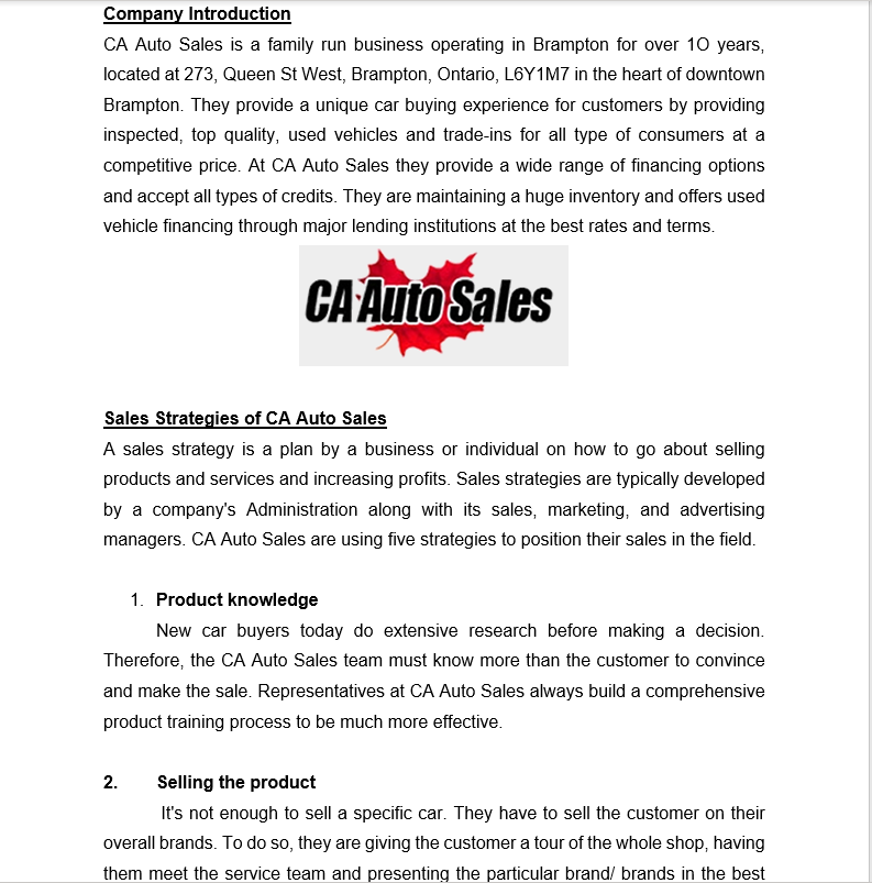 Subject is: Professional Selling Here is the