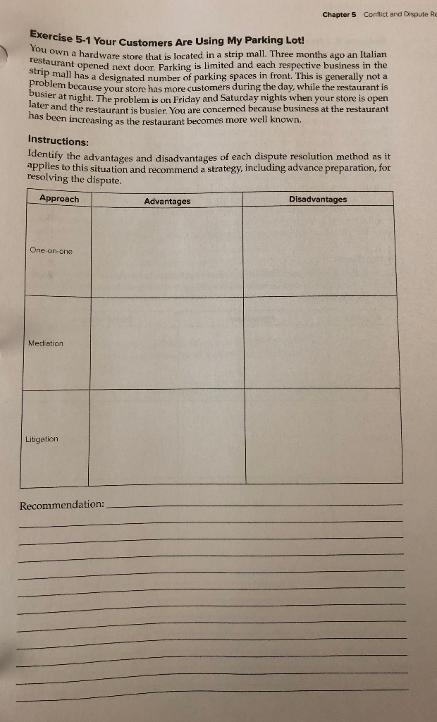 Chapter 5 Conflict and Dispute R Exercise 5-1