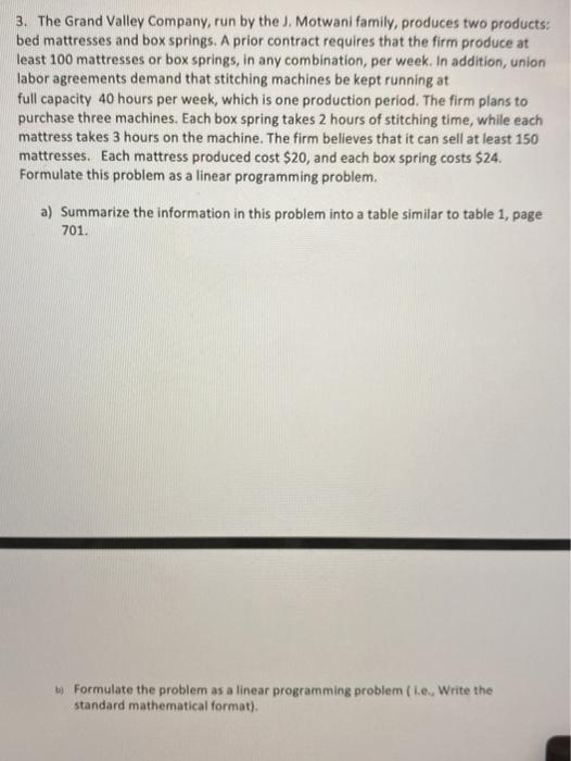 3. The Grand Valley Company, run by the J.