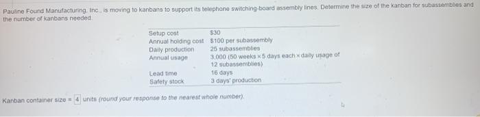 Pauline Found Manufacturing, Inc. is moving to
