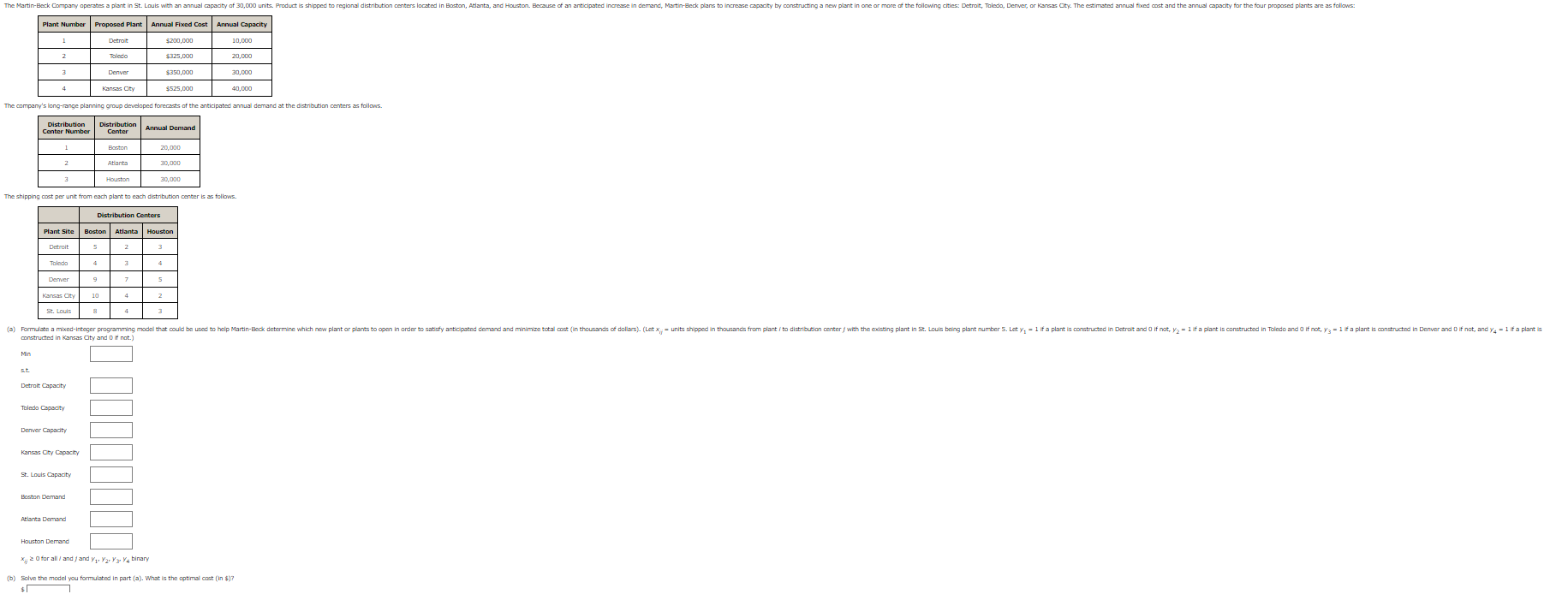 The Martin-Beck Company operates a plant in St.