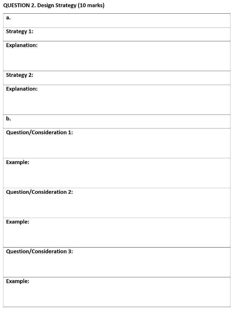 Can someone answer this please. 2. Design