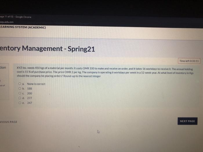 mage 11 of 15) - Google Chrome squ.edu.om