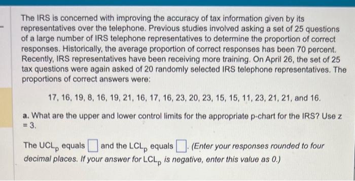 The IRS is concerned with improving the accuracy