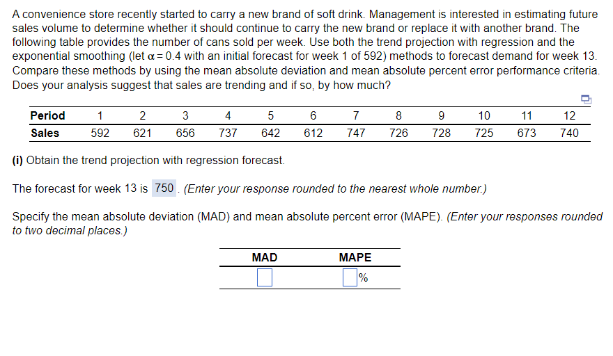 A convenience store recently started to carry a