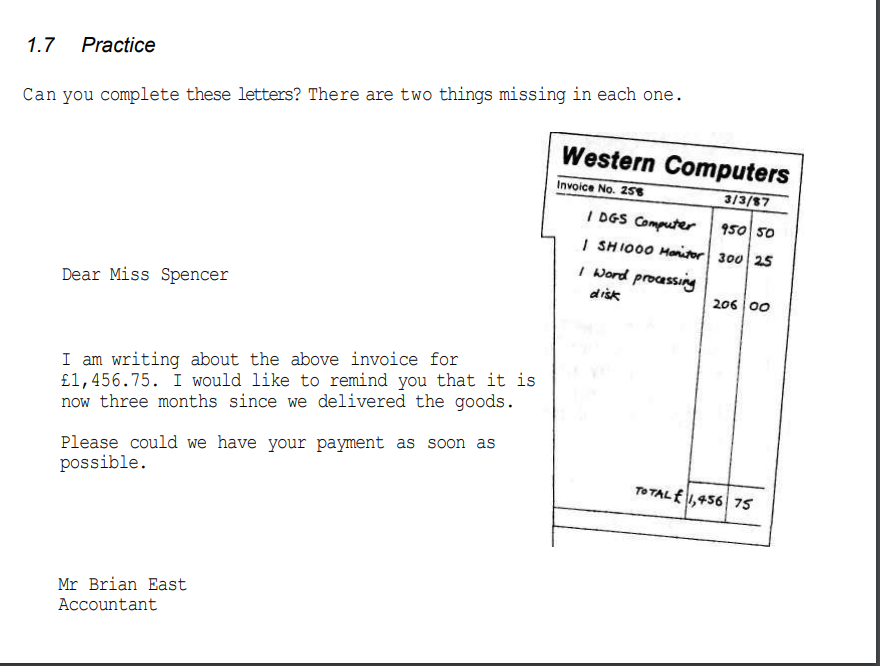 Can you answer 1.7 and 1.8 question. 1.7 Practice
