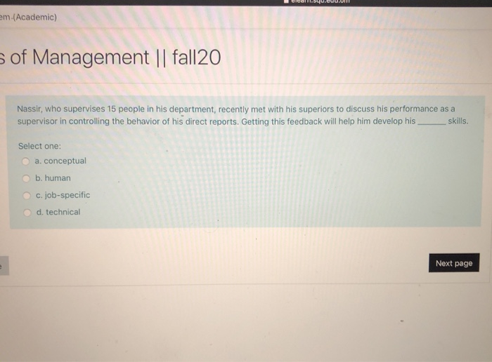 em (Academic) 5 of Management || fall20 Nassir,