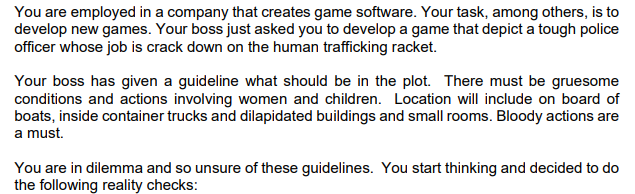 Read the following passage and answer only one