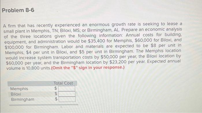 A firm that has recently experienced an enormous