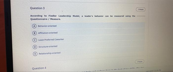 Question 7 1 Point Sit-Cafe managers continuously