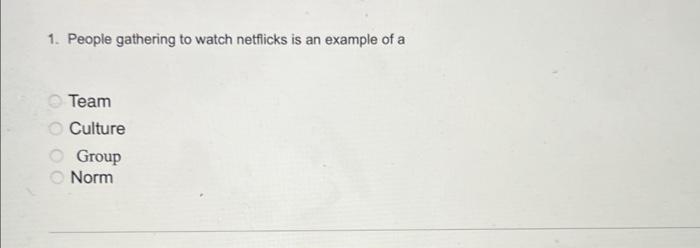 1. People gathering to watch netflicks is an
