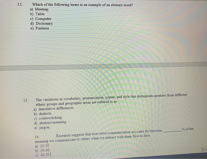 6 7. When speaking to a deaf person who reads