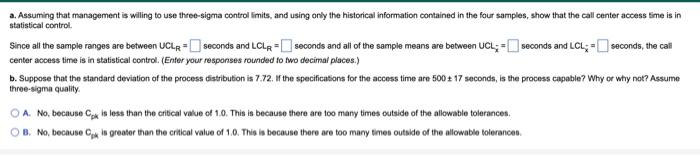 A critical dimension of the service quality of a