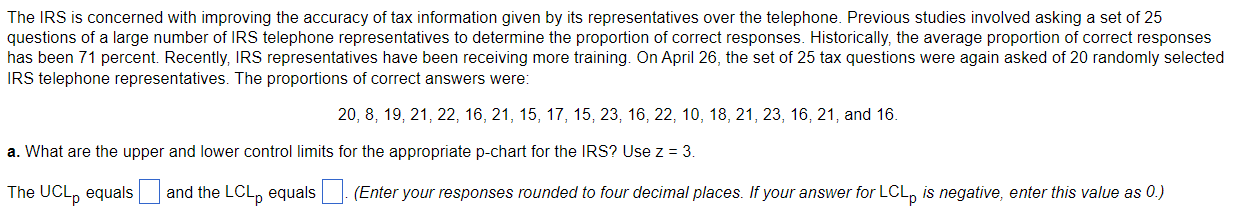 The IRS is concerned with improving the accuracy