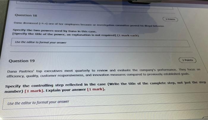 I need a short answer Question 20 Recom, a podry