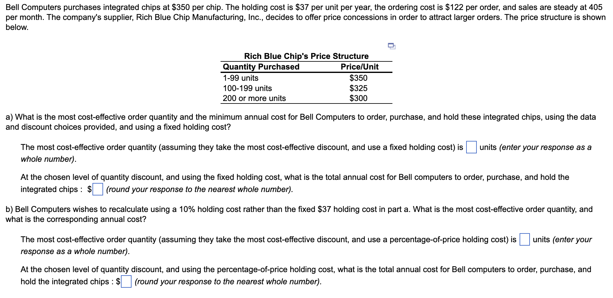 TIME LIMIT 2 HRS PLEASE HELP THANK YOU Bell