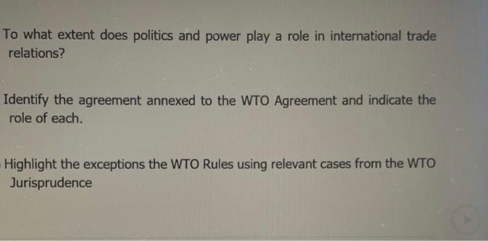 To what extent does politics and power play a