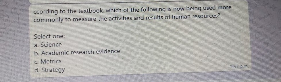 ccording to the textbook, which of the following