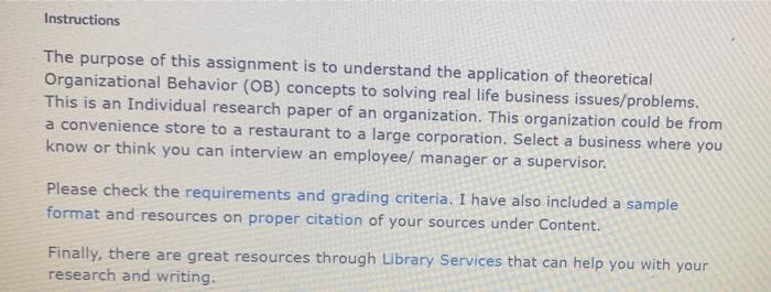 subject- Organizational behaviour. please check