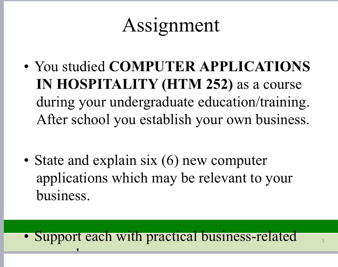 Kindly assist me references will also be duly