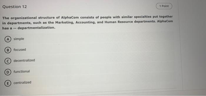 Question 27 4 Points Compare and contrast