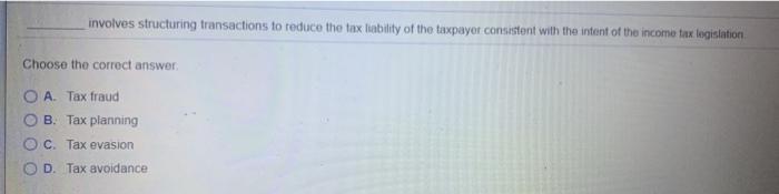 Which of the following is the tax return used by