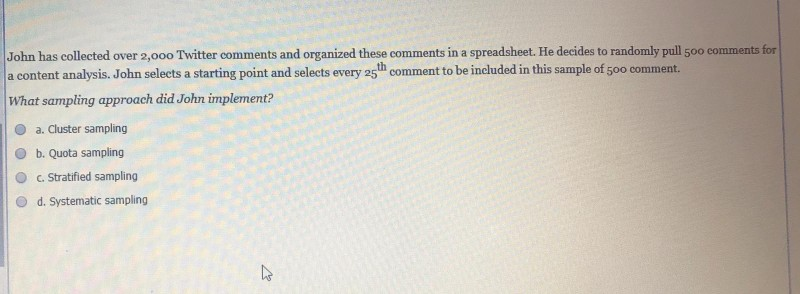 If degree of accuracy is a major concern for a