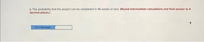 The following precedence diagram reflects three