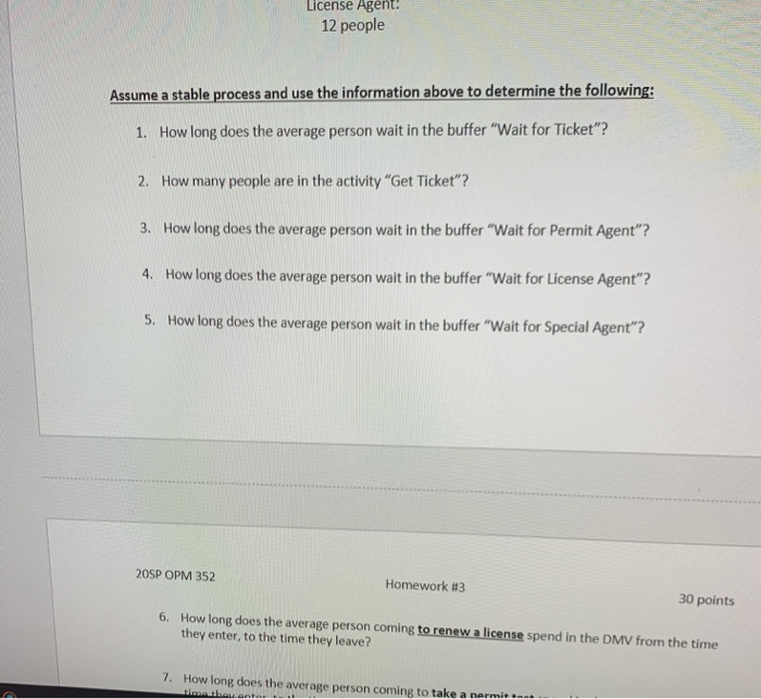 Submit the homework as an excel file. Do NOT