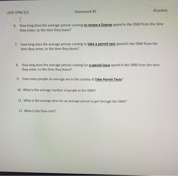 Submit the homework as an excel file. Do NOT