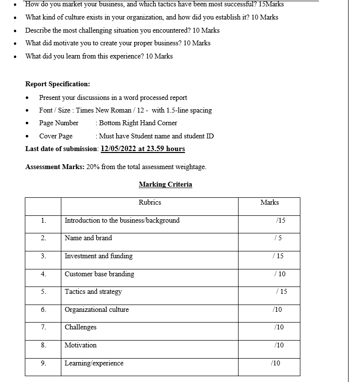 INSTRUCTIONS TO CANDIDATE The students are