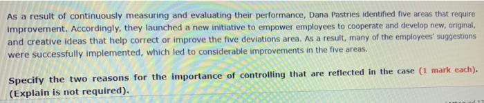 As a result of continuously measuring and