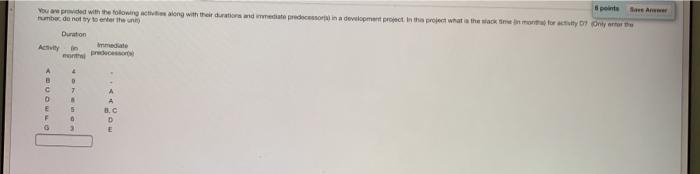 points Question 20 You so provided win the