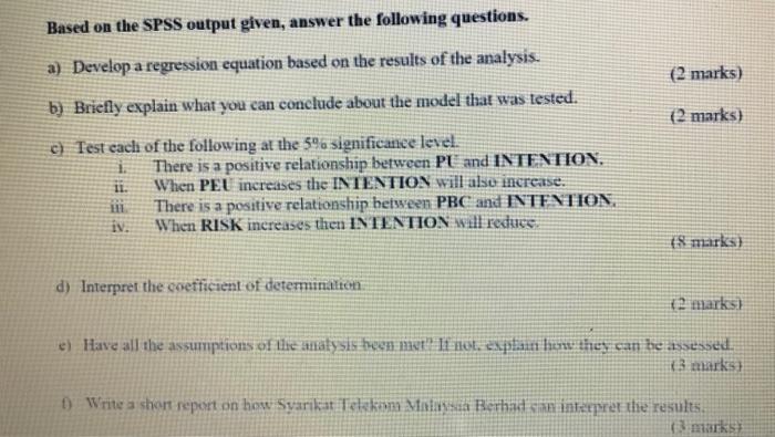 MULTIPLE REGRESSION ANALYSIS Regresion Method