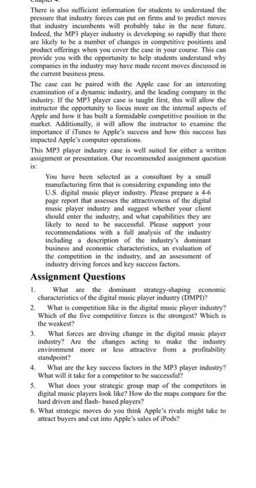 There is also sufficient information for students